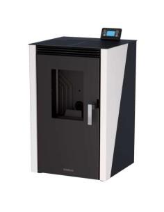 ESTUFA DE PELLET BOREAL 12 MARFIL CANALIZABLE
