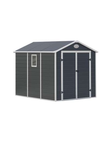 CASETA RESINA FIORELLA ANTRACITA 188X278X225CM 5,23 M2