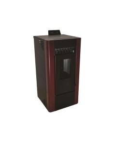 ESTUFA DE PELLET KING PRO 10KW CANALIZABLE BURDEOS 2