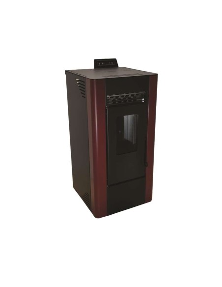 ESTUFA DE PELLET KING PRO 10KW CANALIZABLE BURDEOS