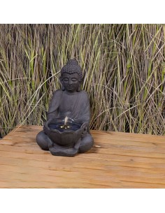FUENTE BUDDHA CON LUZ SOLAR (B) KAEMINGK 2