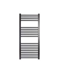 RADIADOR TOALLERO AGUA BIGMAT NEGRO 1120/500