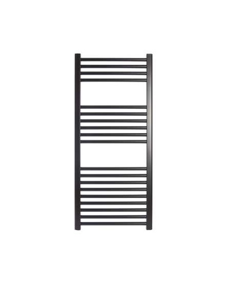 RADIADOR TOALLERO AGUA BIGMAT NEGRO 1120/500