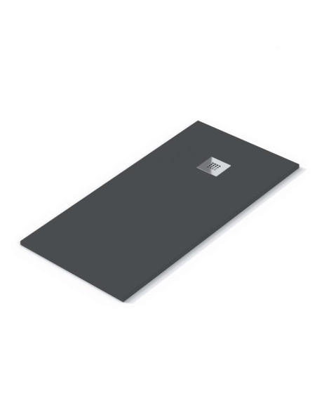 PLATO DE DUCHA BIGMAT BAQUEIRA ANTRACITA 140X80 (D) RESIBLOCK