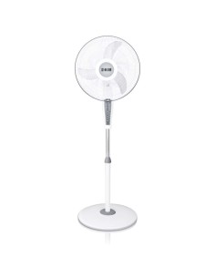 VENTILADOR DE PIE 50W BLANCO 40CM