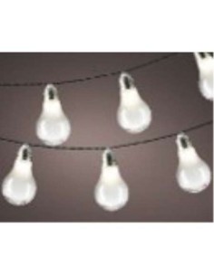 GUIRNALDA EXTERIOR BOMBILLAS BLANCAS 300 CM
