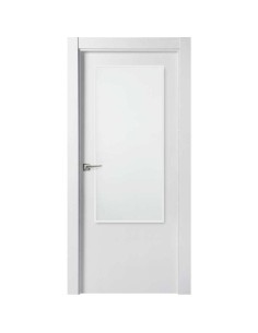 PUERTA BLOCK LACADA LACADA LISO VIDRIO 2110X725X35 DERECHA