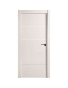 PUERTA BLOCK LACADA MACIZA RAYAS 2110X625X35 IZQUIERDA