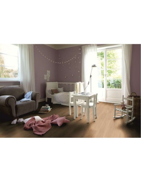 SUELO LAMINADO AC4-32 ROBLE DALLAS MIEL 1292X193X8 MM