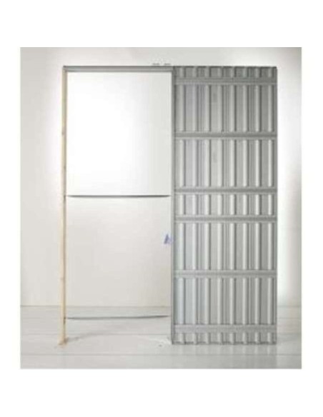 ARMAZON PUERTA CORREDERA DOORTECH 900X2020X95 CARTON/YESO