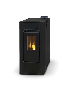ESTUFA DE PELLET KING 10KW NEGRA