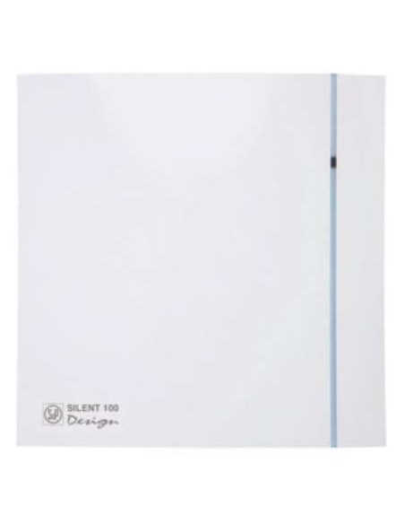 EXTRACTOR BAÚO SILENT-100CZ DESIGN BL S&P (B) SOLER & PA