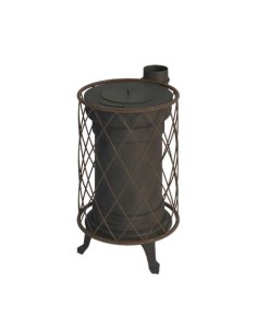 ESTUFA DE LEÚA RUSTICA EXTERIORES