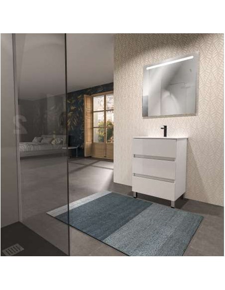 MUEBLE BAÚO CENTRUM 60CM 3 CAJONES BLANCO FUTURBAÚO