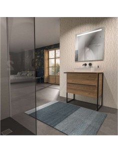 MUEBLE LIFE 80CM COLOR ROBLE (SIN LAVABO/SIN ESPEJO) 2