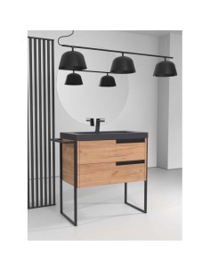 ESTRUCTURA METAL NEGRO MATE P/MUEBLE 2