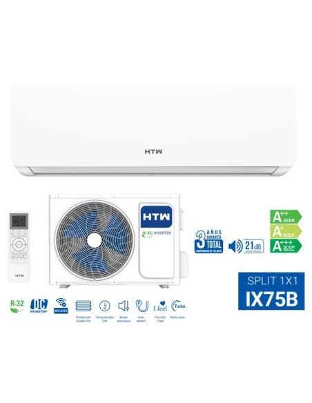 AIRE ACONDICIONADO SPLIT IX75 5000 FRIGORIAS GESTION IN