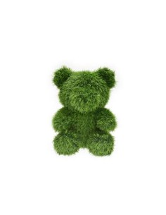 FIGURA DECORATIVA OSO 35CM CESPED ARTIFICIA 35 CM