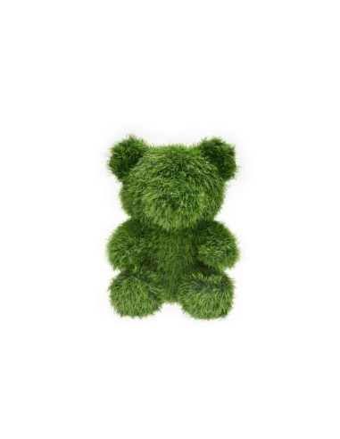 FIGURA DECORATIVA OSO 35CM CESPED ARTIFICIA 35 CM