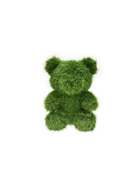 FIGURA DECORATIVA OSO 35CM CESPED ARTIFICIA 35 CM