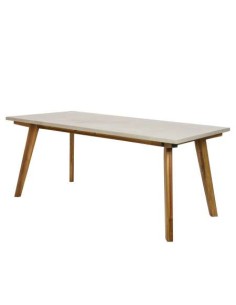 MESA IBIZA GREY CEMENTO 90X180X75H