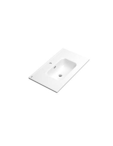 LAVABO ENCIMERA CUBIK LIMA 81X46 CERAMICO