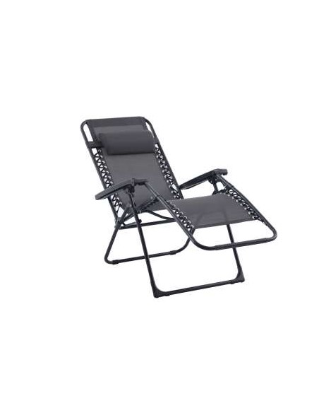 TUMBONA DAIMUS PLEGABLE GRIS OSCURO