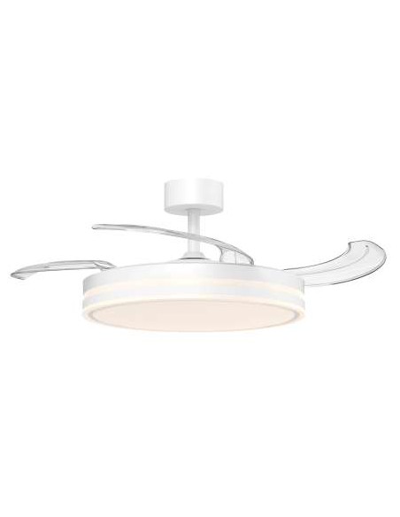 VENTILADOR TECHO BLANCO 60W 4000LM CCT ALFA DYSER