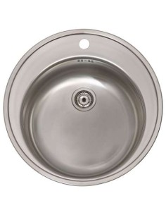 FREGADERO 1 SENO ROMA INOX 51/180