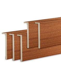 PACK TAPETAS EXTENSIBLES 80X12X10 MDF SAPELY BARNIZADO 2