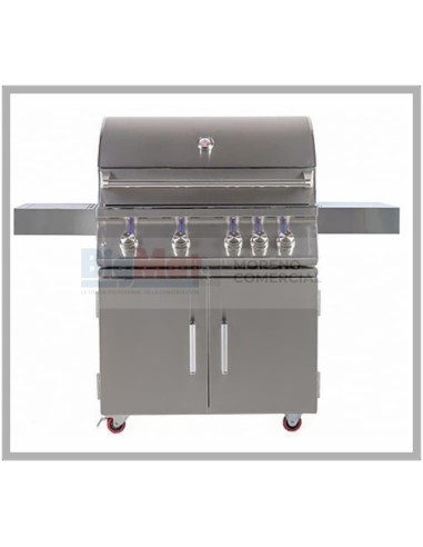 BARBACOA GAS TAHUNA 3 C/CARRO