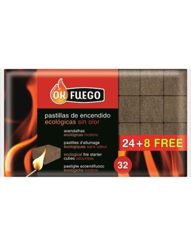 PASTILLAS ENCENDIDO ECOLGICO 24+8 UDS.