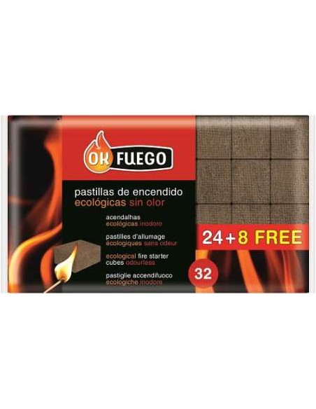PASTILLAS ENCENDIDO ECOLGICO 24+8 UDS.