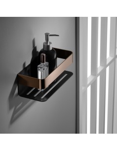 JABONERA FRONTAL MAYURA NEGRO ORO ROSA ADY007/NOR 2