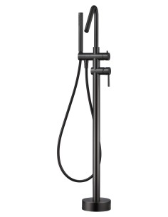 GRIFERIA MONOMANDO EXENTA DE BAÚERA CORCEGA BLACK GUN METAL