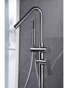 GRIFERIA A SUELO MONOMANDO EXENTA DE BAÚERA BELGICA 2