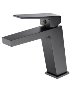 MONOMANDO LAVABO ART NEGRO MATE