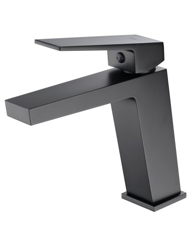 MONOMANDO LAVABO ART NEGRO MATE