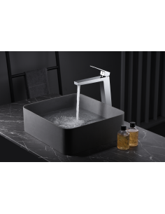 MONOMANDO LAVABO ALTO ART CROMO 2