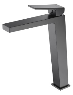 MONOMANDO LAVABO ALTO ART NEGRO MATE