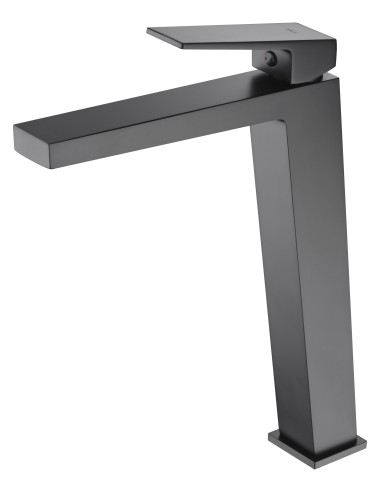 MONOMANDO LAVABO ALTO ART NEGRO MATE