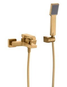 KIT BAÚO/DUCHA MONOMANDO ART ORO CEPILLADO