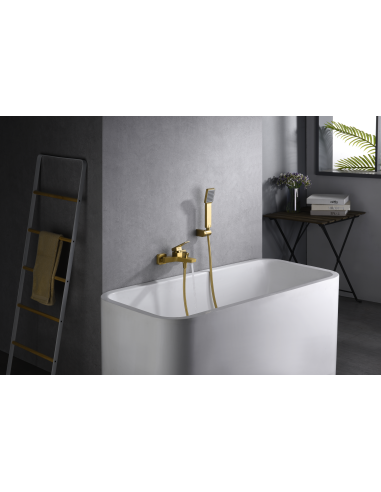 KIT BAÚO/DUCHA MONOMANDO ART ORO CEPILLADO