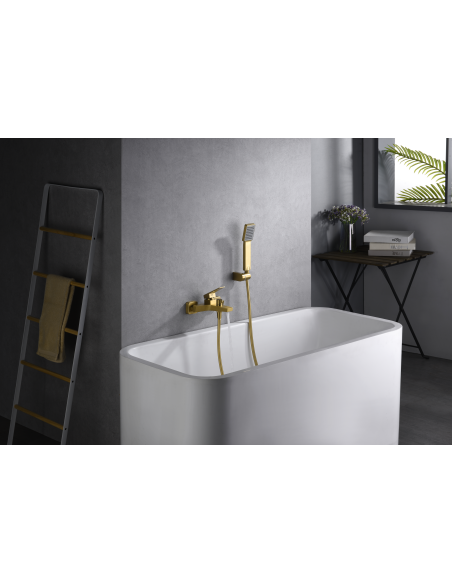 KIT BAÚO/DUCHA MONOMANDO ART ORO CEPILLADO