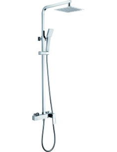 CONJUNTO DUCHA MONOMANDO SUECIA CROMO