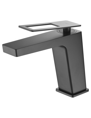 MONOMANDO LAVABO SUECIA NEGRO MATE