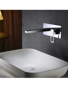 MONOMANDO EMPOTRADO LAVABO SUECIA CROMADO 2