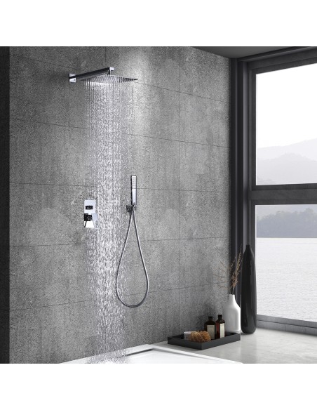 CONJUNTO DUCHA MONOMANDO EMPOTRADO SUECIA