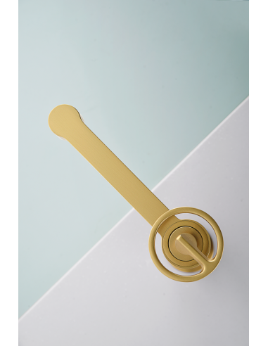 MONOMANDO LAVABO OLIMPO ORO CEPILLADO OLIMPO / V