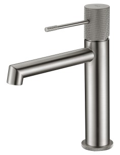 MONOMANDO LAVABO LINE NIQUEL CEPILLADO